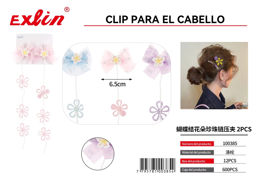 [100385] Clip para cabello