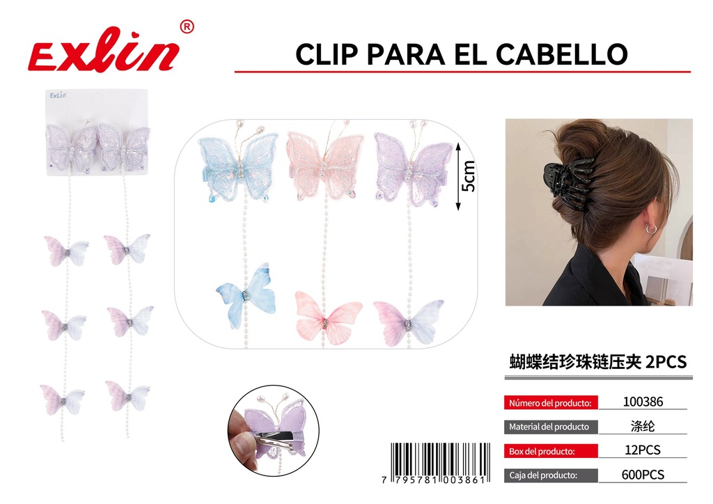 [100386] Clip para cabello