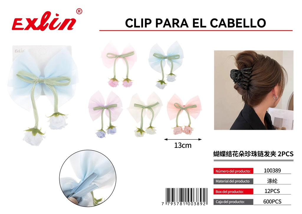 [100389] Clip para cabello