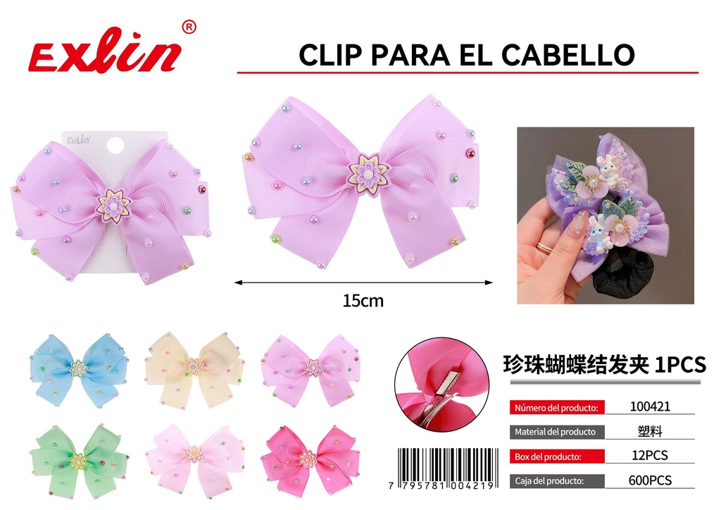 [100421] Clip para cabello