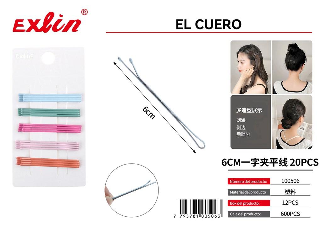 [100506] Clip invisibles para el cabello