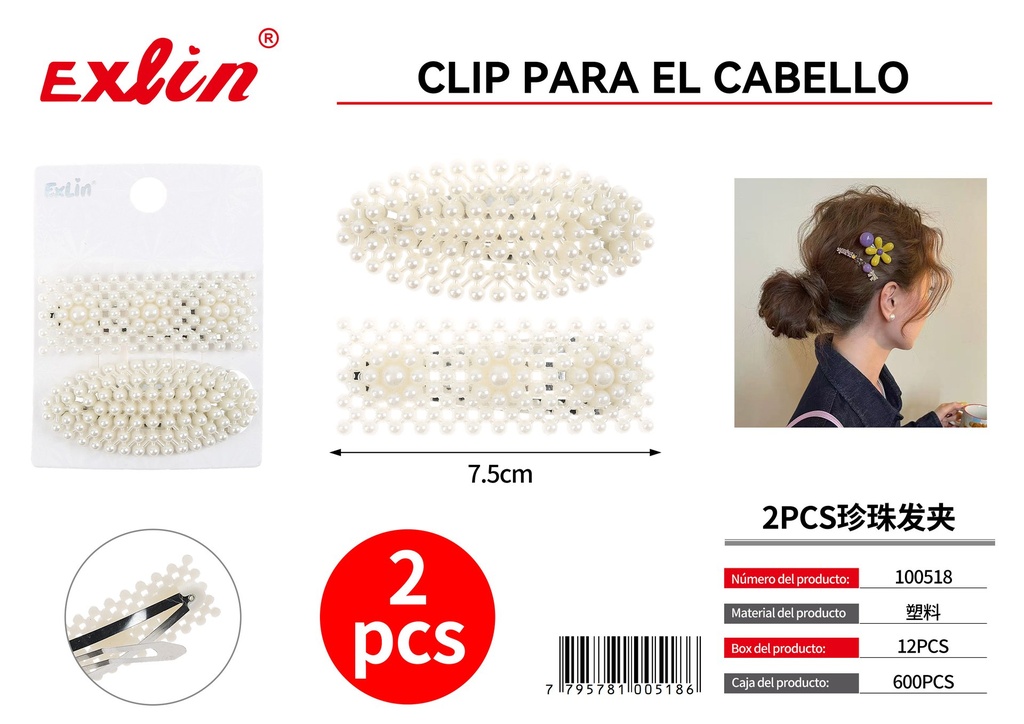 [100518] clip para el cabello