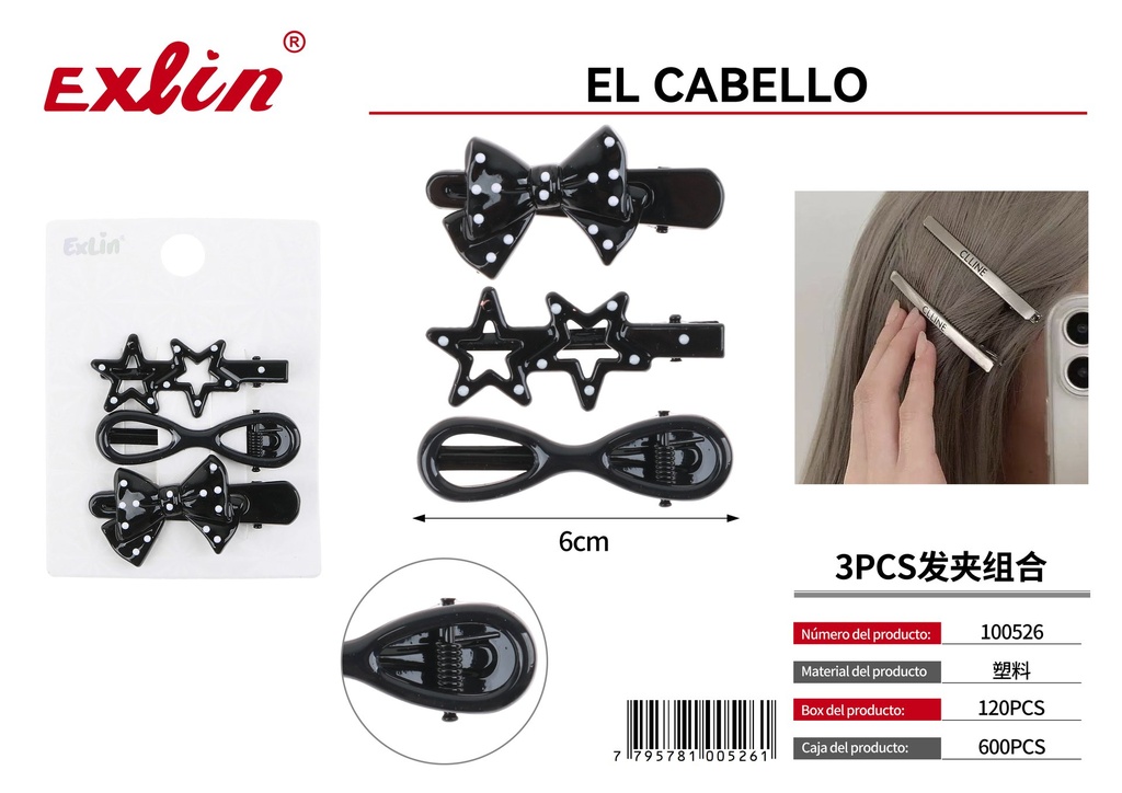 [100526] clip para el cabello