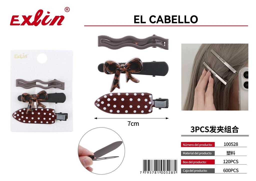 clip para el cabello