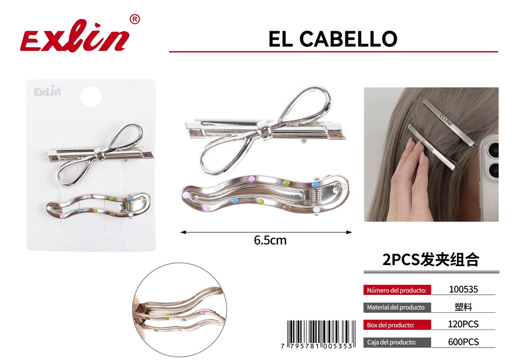 clip para el cabello