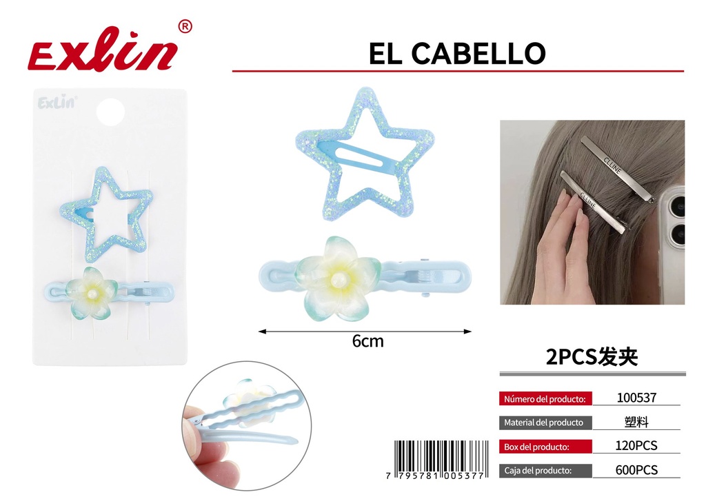 [100537] clip para el cabello