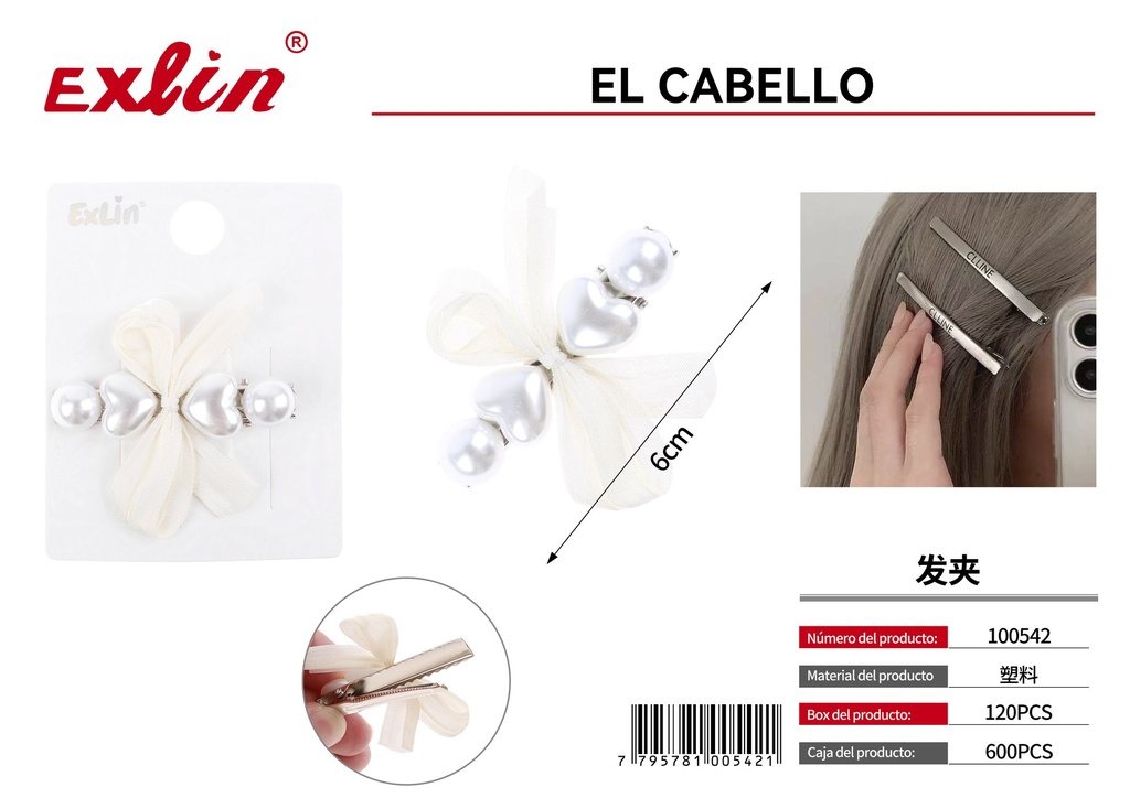 [100542] clip para el cabello