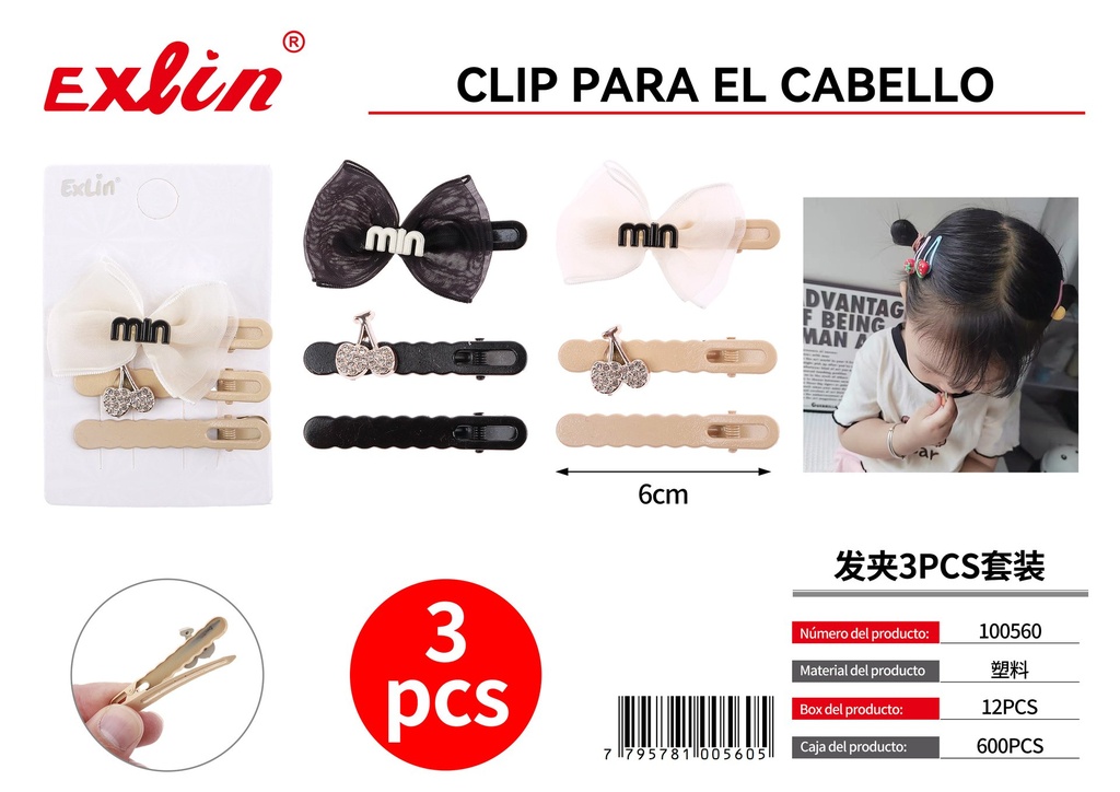 [100560] clip para el cabello