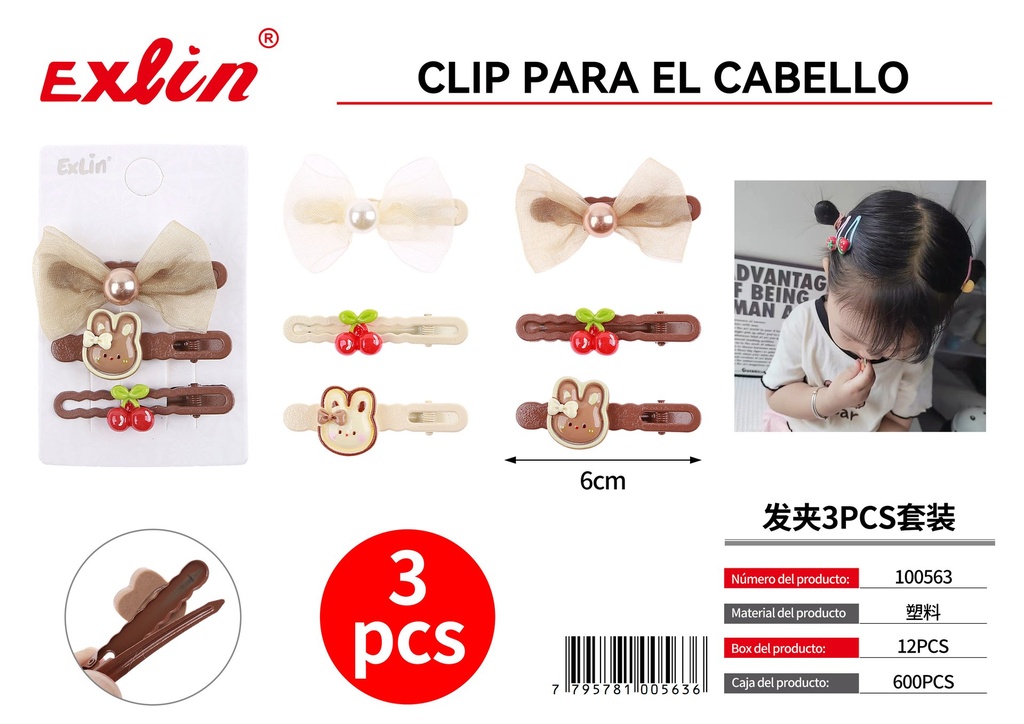 [100563] clip para el cabello