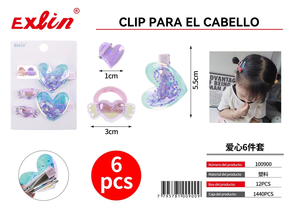 [100900] CLIP PARA EL CABELLO