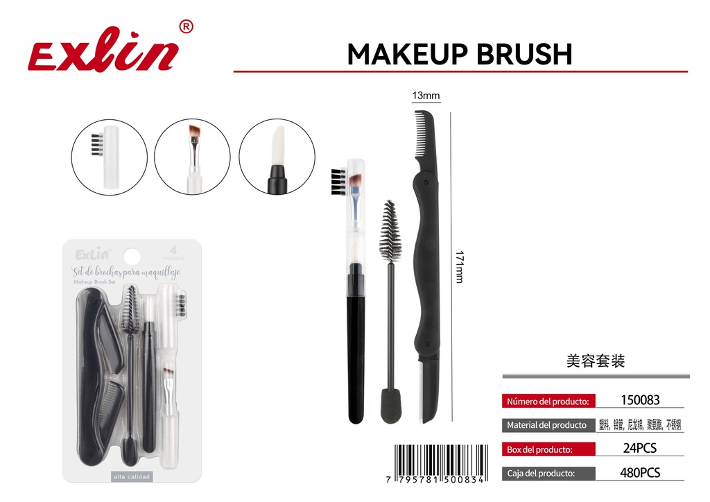 QZ-Q607-4T Makeup Brush