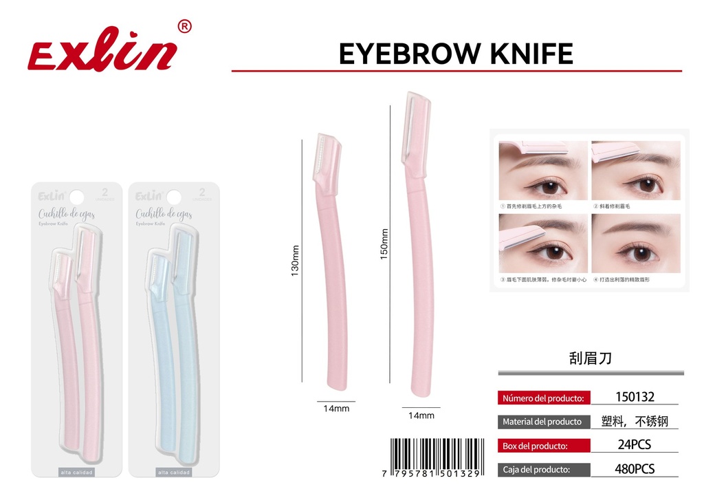 [150132] QZ-E096-2T Eyebrow Epilator