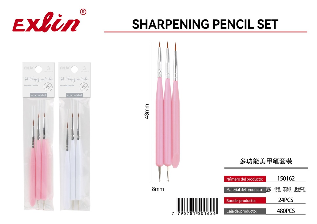 [150162] QZ-H312-3T Nail Pencil