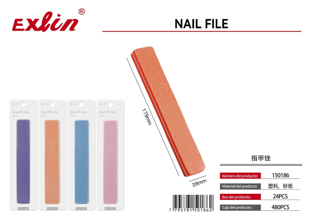 [150186] QZ-J109 Nail File