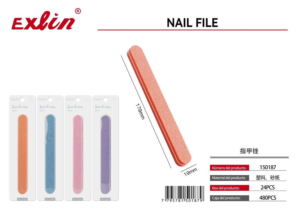 [150187] QZ-J110 Nail File