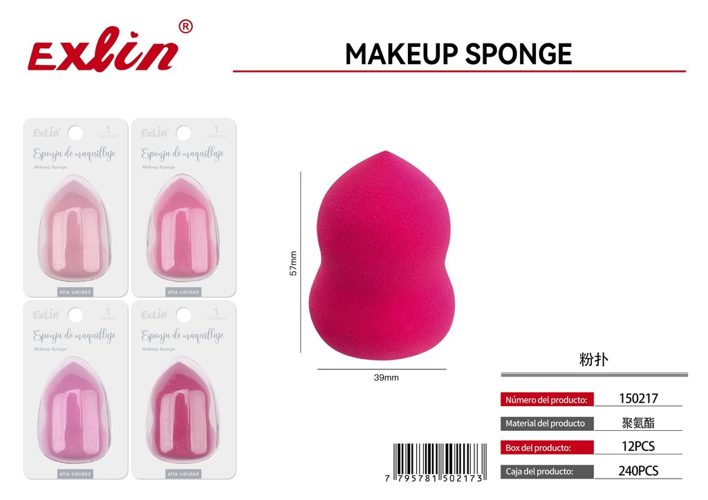 [150217] QZ-M014-2 Makeup Sponge