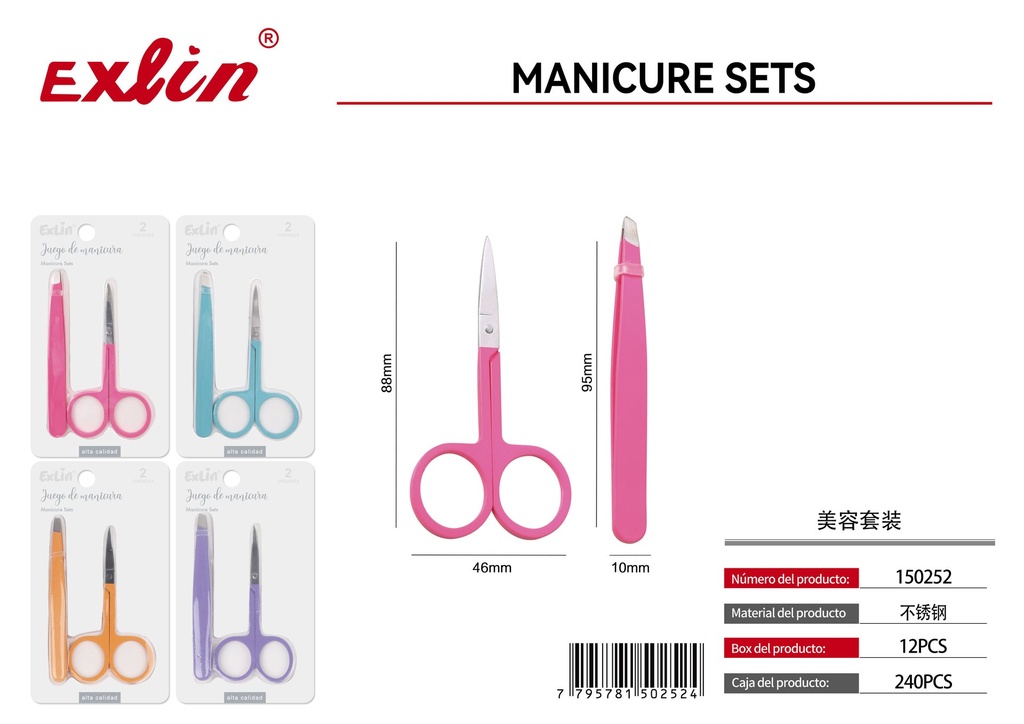 QZ-N015-2T juego de manicura
