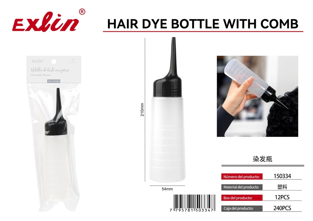 QZ-Y292 Botella para tinte