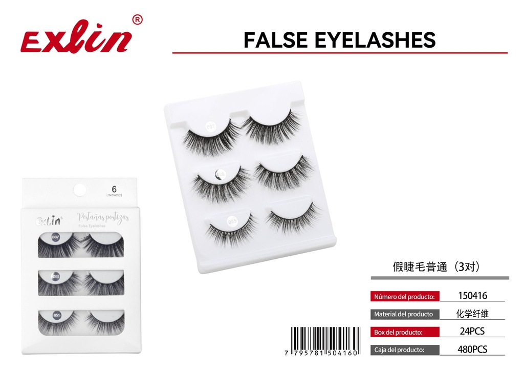 False eyelashes