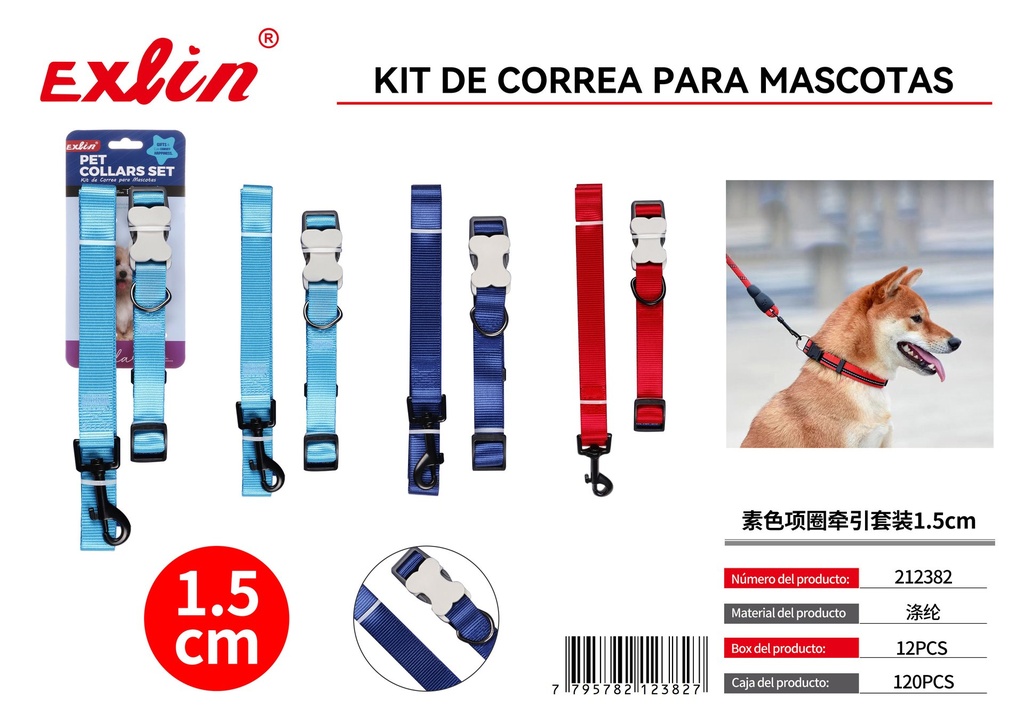 [212382] Kit de correa para mascotas