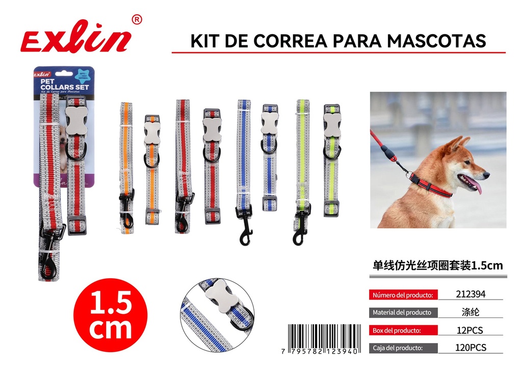 [212394] Kit de correa para mascotas