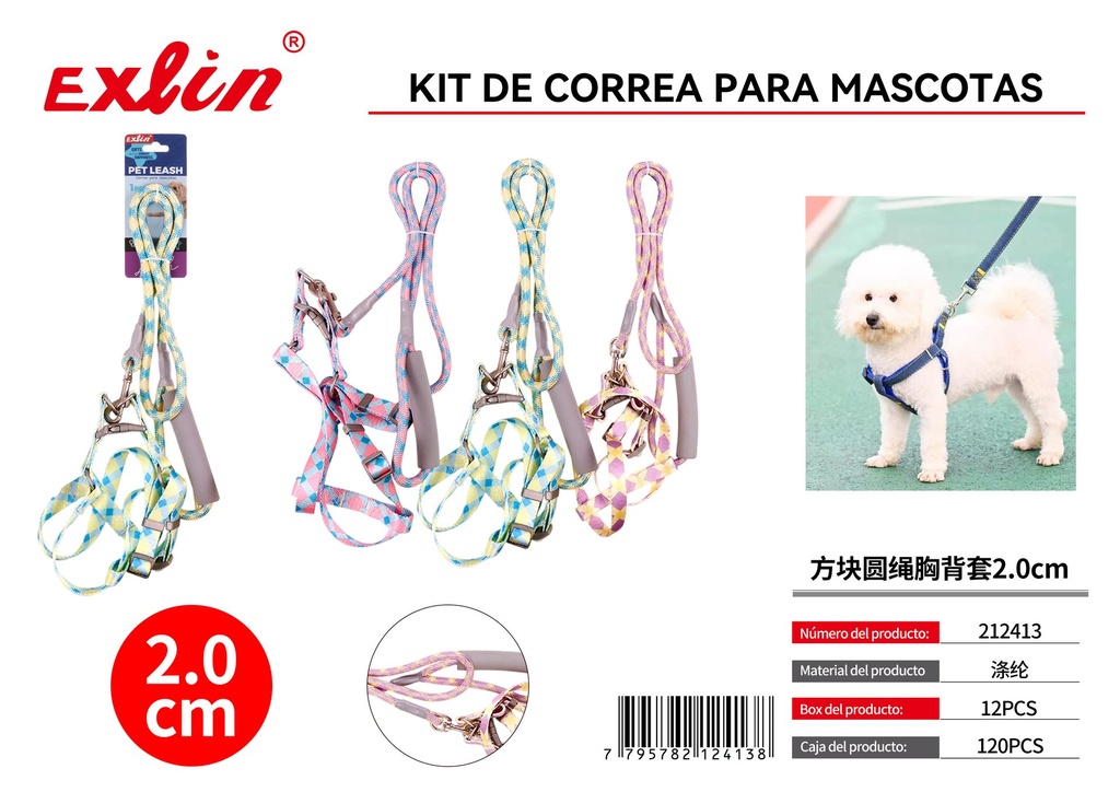 [212413] Kit de correa para mascotas