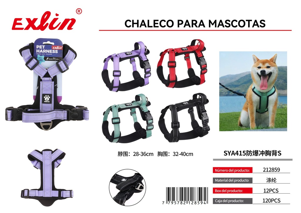Chaleco para mascotas