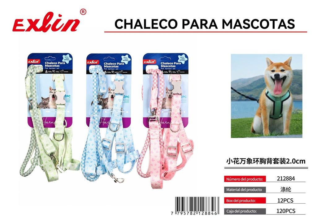 Chaleco para mascotas