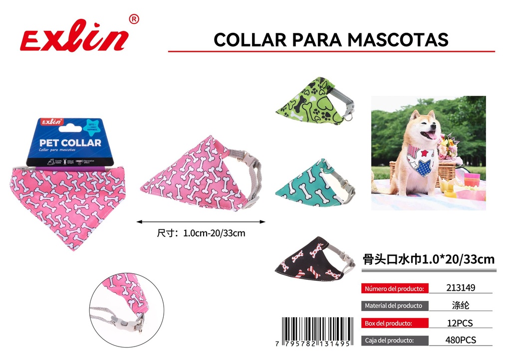 Collar para mascotas