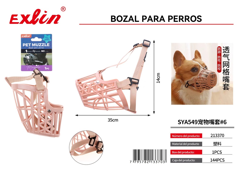 Bozal para perros