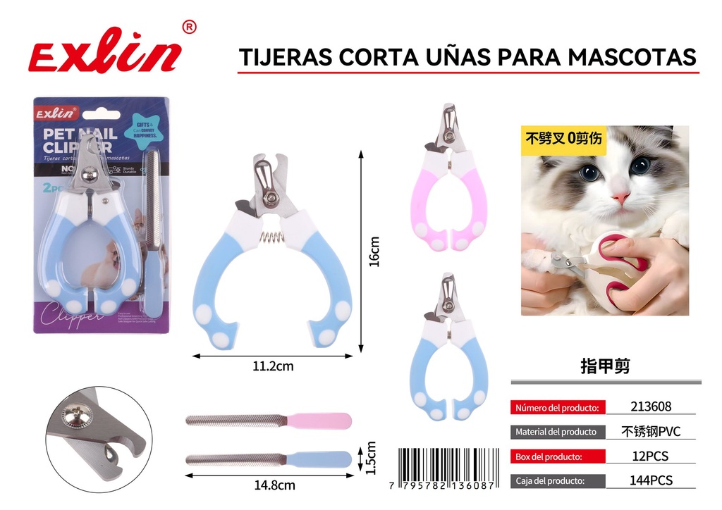 Pet nail clippers