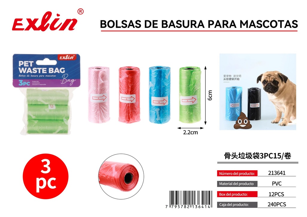 [213641] Bolsa de basura para mascotas