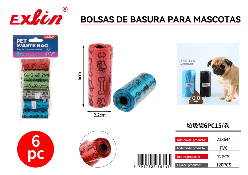 [213644] Bolsa de basura para mascotas