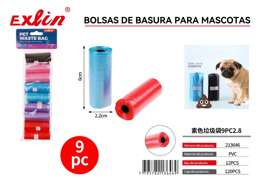 [213646] Bolsa de basura para mascotas