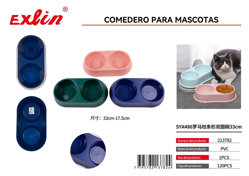 Comedero para mascotas