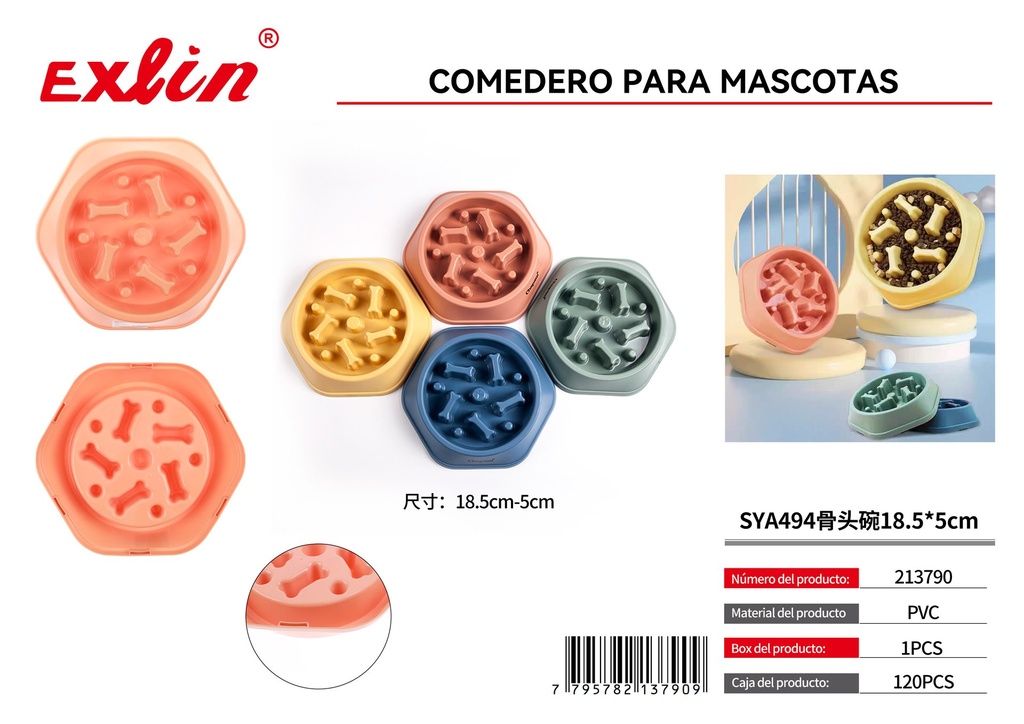 Comedero para mascotas