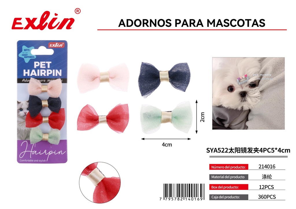 Adornos para mascotas
