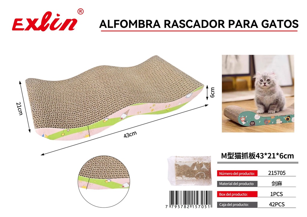 Tablero de agarre de gato