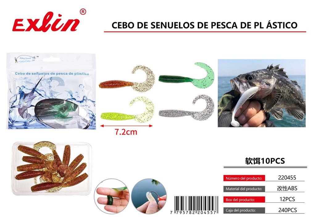 [220455] Cebo de señuelo de plastico