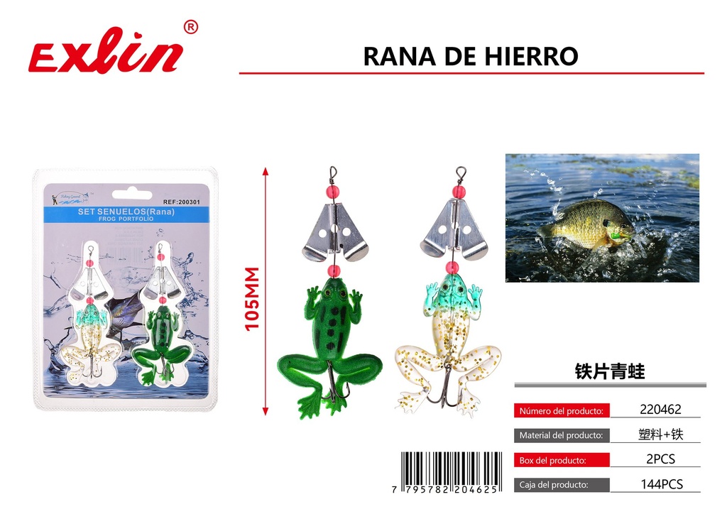 [220462] cebo de placa de hierro