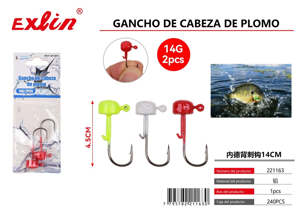 Gancho de pesca