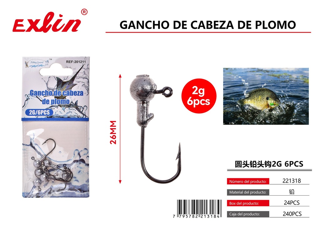 Gancho de pesca