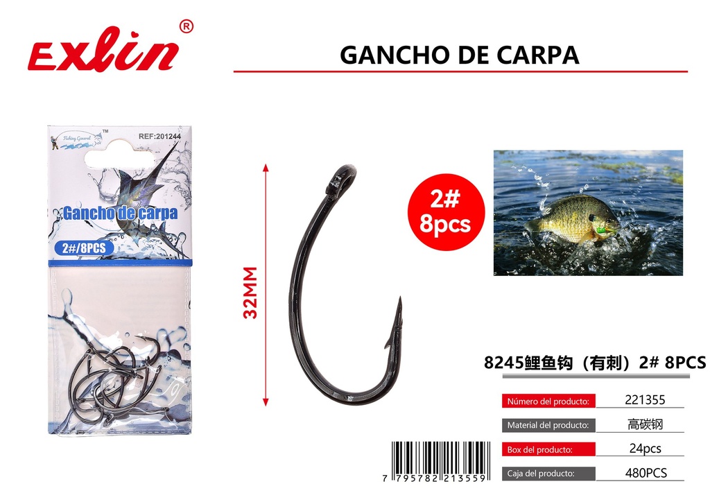 Gancho de pesca