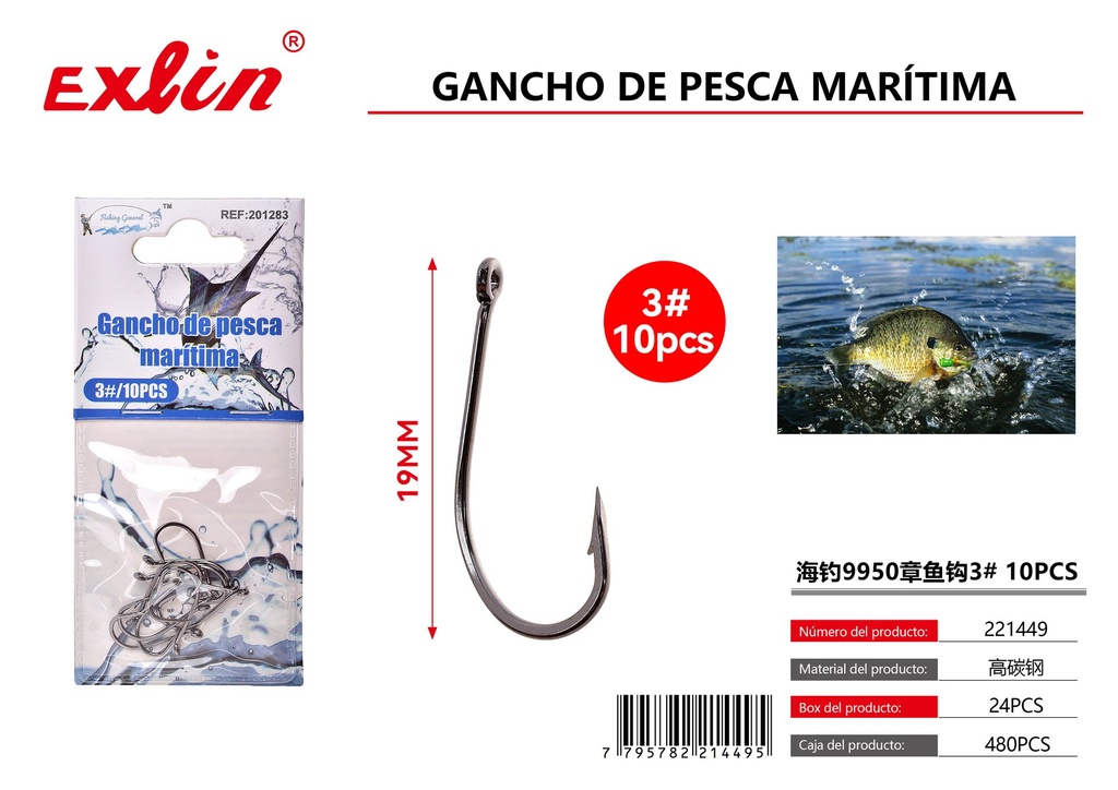 [221449] Gancho de pesca