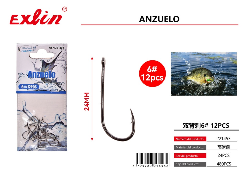 Gancho de pesca