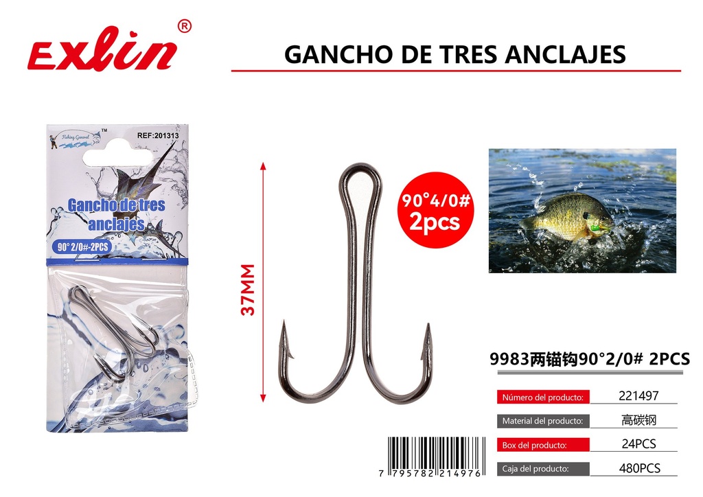 Double Tip Fishing Hook