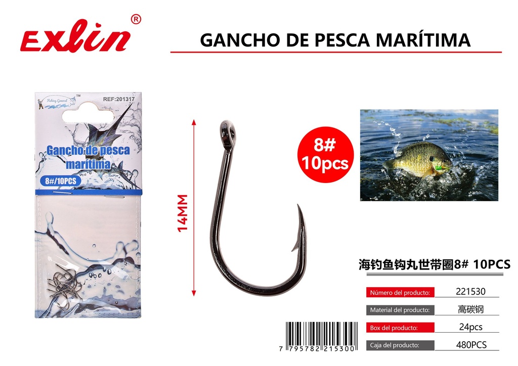 [221530] Gancho de pesca