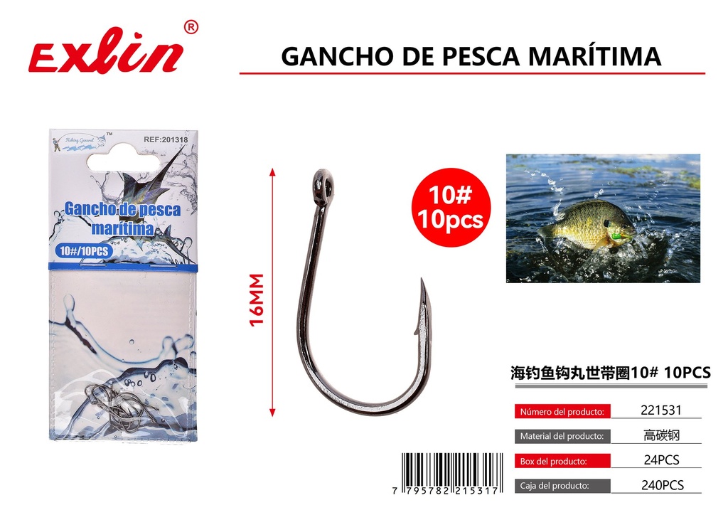 Gancho de pesca