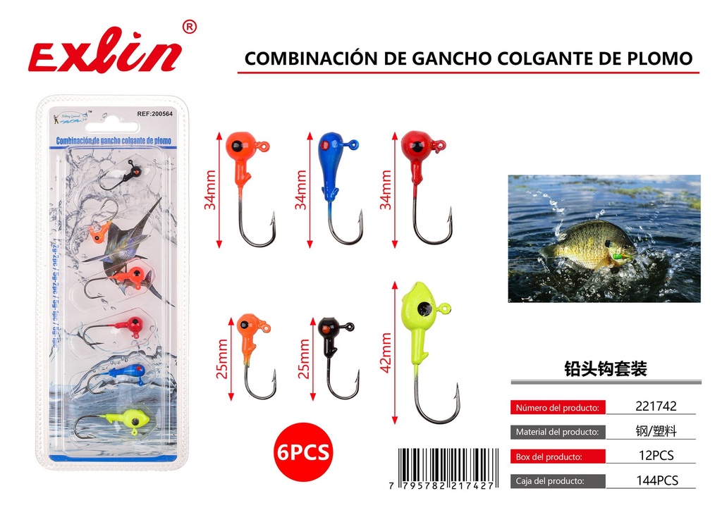 Lead hanging hook kit