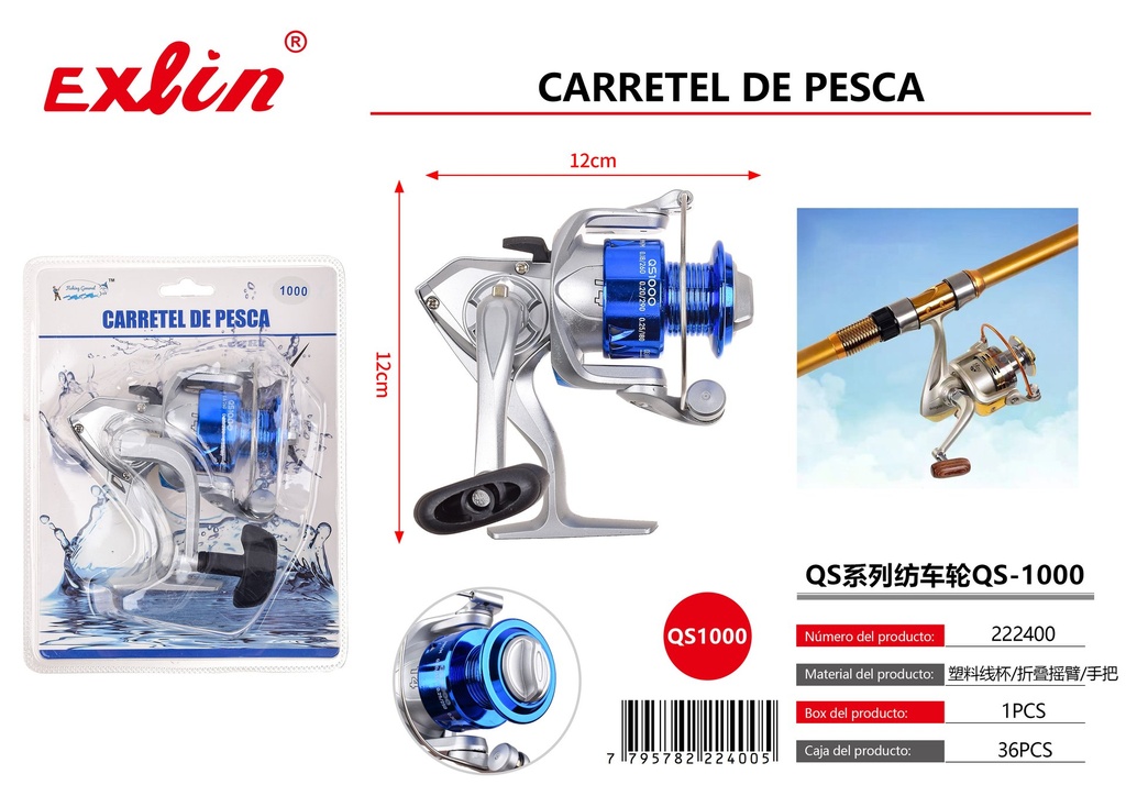 [222400] Carretel para pesca